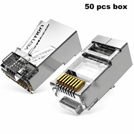 Conector RJ45 IDFR0-50/ Cat.6A FTP/ 50 uds - Frikibase