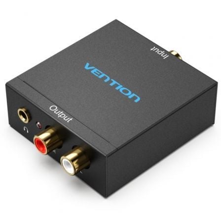 Convertidor de Audio Vention BDFB0-EU/ Entrada Toslink y RCA/ Salida 2x RCA - Frikibase