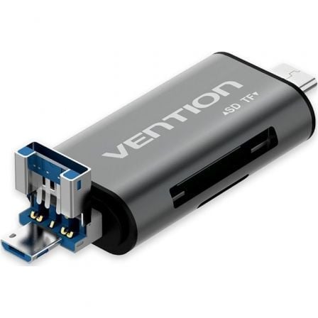 Lector de Tarjetas Externo Vention CCHH0/ USB 3.0 - Frikibase