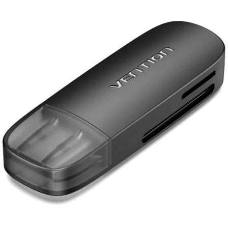 Lector de Tarjetas Externo Vention CLEB0/ USB 2.0 - Frikibase