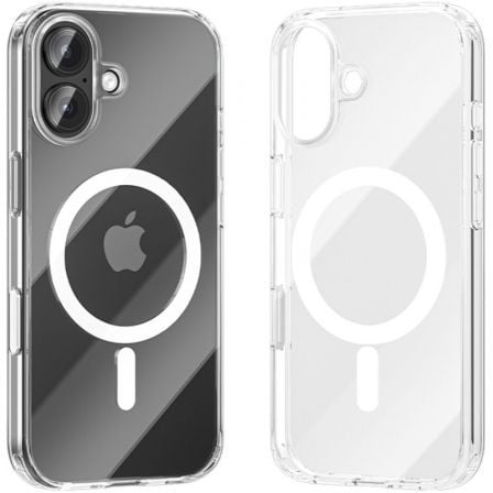 Funda Dura con Magsafe Vention Concise Impact KVBTCB-10/ Compatible con iPhone 17/ Transparente - Frikibase