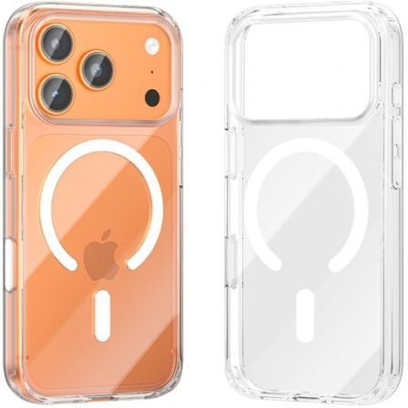 Funda Dura con Magsafe Vention Concise Impact KVBTCB-30/ Compatible con iPhone 17 Pro/ Transparente - Frikibase