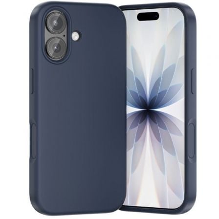 Funda Silicona con Magsafe Vention KVCLCB-10/ Compatible con iPhone 17/ Azul Medianoche - Frikibase