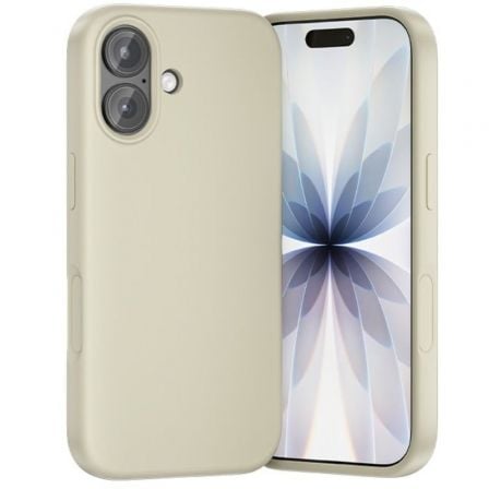 Funda Silicona con Magsafe Vention KVCNCB-10/ Compatible con iPhone 17/ Beige - Frikibase