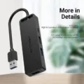 Hub USB 3.0 Vention CHVBB/ 3xUSB/ 1xMicroUSB PD/ 1xLector Tarjetas – imagen 5