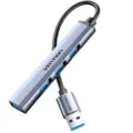 Hub USB 3.0 Vention CKOHB/ 4xUSB/ Gris – imagen 2