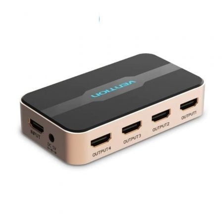Duplicador HDMI Vention ACCG0-EU/ 4x HDMI Hembra - HDMI Macho - Frikibase