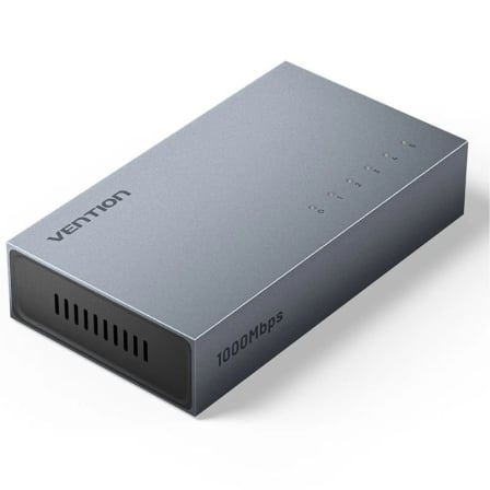 Switch Vention ITDH0-EU 5 Puertos/ RJ-45 10/100/1000 - Frikibase