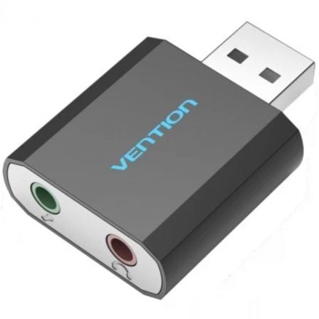 Tarjeta de Sonido Vention VAB-S17-B/ 2.1/ Negro - Frikibase