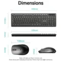 Teclado y Ratón Inalámbricos Vention Combo KTDB0-ES – imagen 4