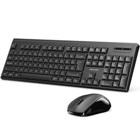 Teclado y Ratón Inalámbricos Vention Combo KTZB0-ES - Frikibase