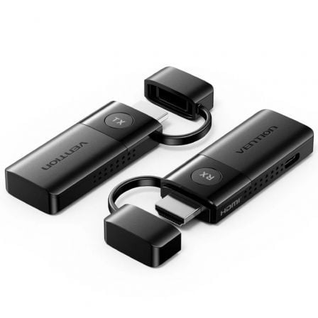 Adaptador/Transmisor de vídeo inalámbrico USB Tipo-C - HDMI Vention ADKB0 - Frikibase