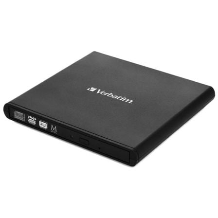 Grabadora Externa CD/DVD Verbatim Slimline 98938 - Frikibase