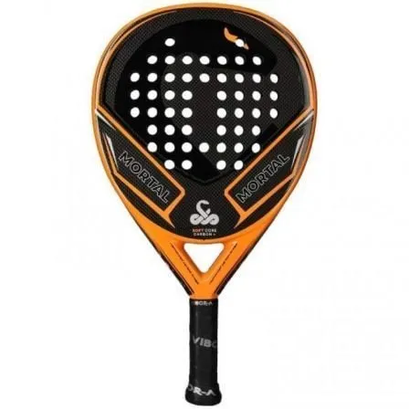 Pala de Pádel VIBOR-A Mortal Carbon 3.0/ Naranja y Negra - Frikibase