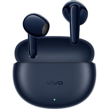 Auriculares Bluetooth Vivo Buds Air 3 con estuche de carga/ Autonomía 10h/ Azules - Frikibase
