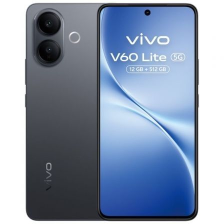 Smartphone Vivo V60 Lite 12GB/ 512GB/ 6.77"/ 5G/ Negro - Frikibase