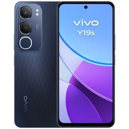 Smartphone Vivo Y19s 6GB/ 128GB/ 6.68"/ Negro Obsidiana - Frikibase