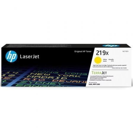 Tóner Original HP nº219X XL Alta Capacidad/ Amarillo - Frikibase