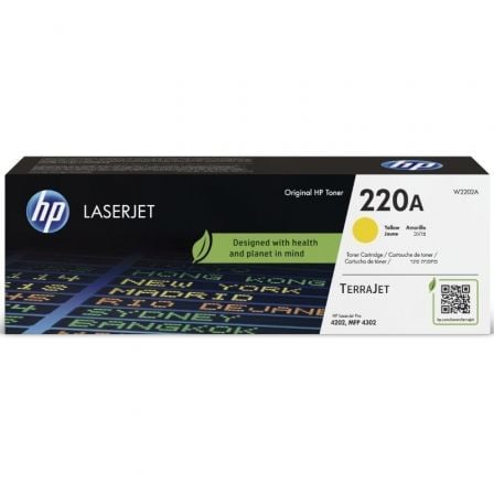 Tóner Original HP nº220A/ Amarillo - Frikibase
