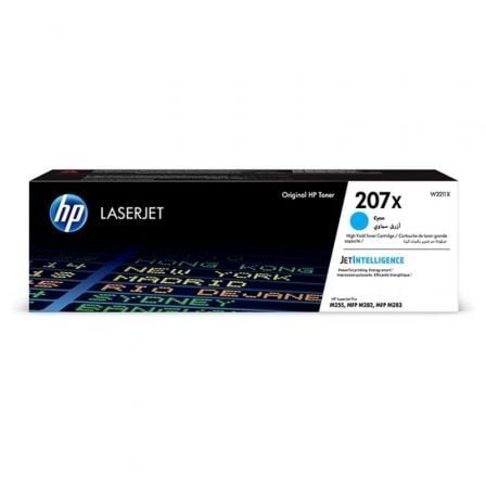 Tóner Original HP nº207X XL Alta Capacidad/ Cian - Frikibase