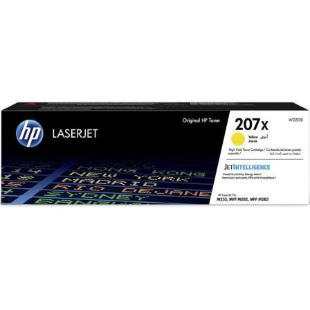 Tóner Original HP nº207X XL Alta Capacidad/ Amarillo - Frikibase