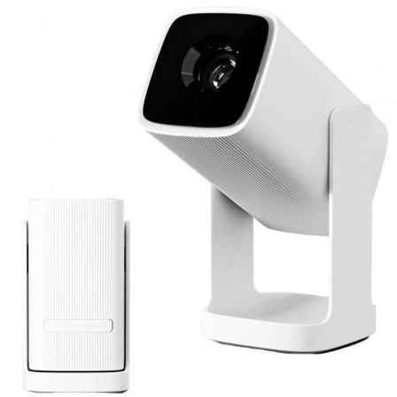 Proyector Portátil Wanbo Cube 1/ 350 Lúmenes/ HD/ WiFi/ Blanco - Frikibase