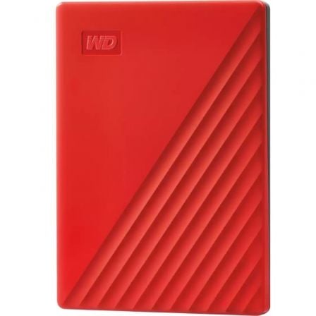 Disco Externo Western Digital My Passport 2TB/ 2.5"/ USB 3.2/ Rojo - Frikibase