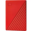 Disco Externo Western Digital My Passport 4TB/ 2.5"/ USB 3.2/ Rojo - Frikibase