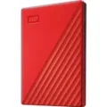 Disco Externo Western Digital My Passport 4TB/ 2.5"/ USB 3.2/ Rojo – imagen 2