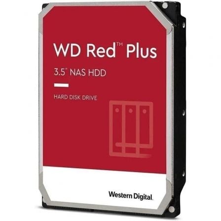 Disco Duro Western Digital WD Red Plus NAS 6TB/ 3.5"/ SATA III/ 256MB - Frikibase
