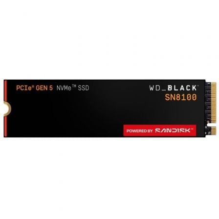 Disco SSD SanDisk WD Black SN8100 2TB/ M.2 2280 PCIe Gen5/ Full Capacity - Frikibase