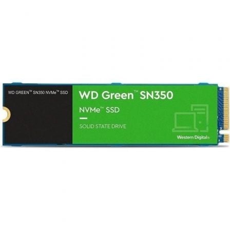 Disco SSD Western Digital WD Green SN350 500GB/ M.2 2280 PCIe Gen3 - Frikibase