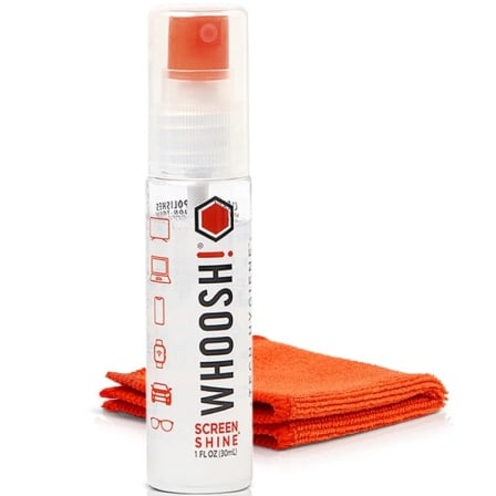 Kit Limpiador de Pantallas Whoosh Kit Go WSH002/ Spray 30ml + Paño Microfibra - Frikibase