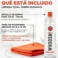Kit Limpiador de Pantallas Whoosh Kit GO XL WSH003/ Spray 100ml + Paño Microfibra – imagen 4