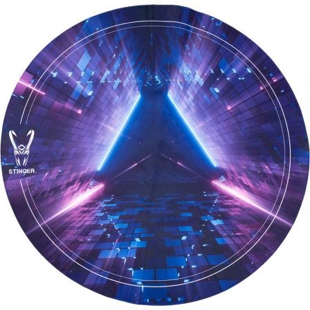 Alfombra Gaming Woxter Stinger Floorpad FUTURE/ Púrpura - Frikibase
