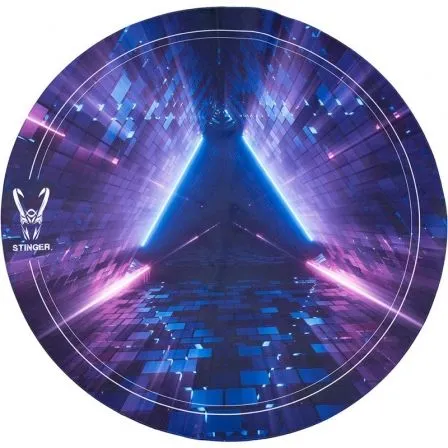 Alfombra Gaming Woxter Stinger Floorpad FUTURE/ Púrpura - Frikibase