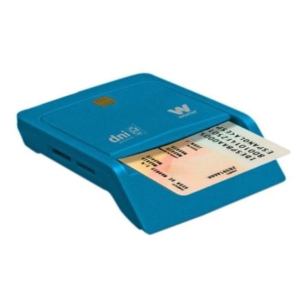 Lector de DNI y Tarjetas Woxter Combo PE26-146/ Azul/ USB 2.0/ Azul - Frikibase