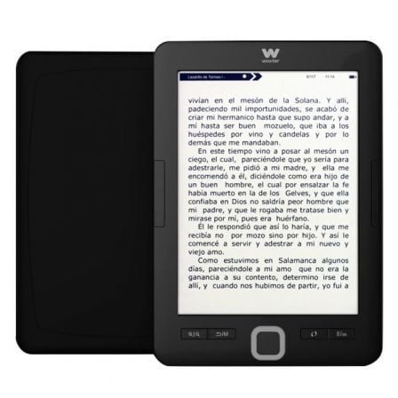 Libro electrónico Ebook Woxter Scriba 195/ 6"/ tinta electrónica/ Negro - Frikibase
