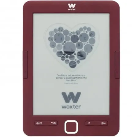 Libro Electrónico Ebook Woxter Scriba 195/ 6"/ Tinta Electrónica/ Rojo - Frikibase