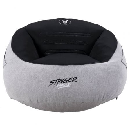 Puff Woxter Stinger Gaming/ con relleno/ Gris y Negro - Frikibase