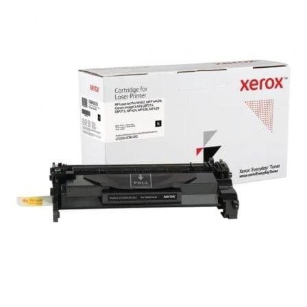 Tóner compatible Xerox 006R03638 compatible con HP CF226A/CRG-052/ 3100 páginas/ Negro - Frikibase