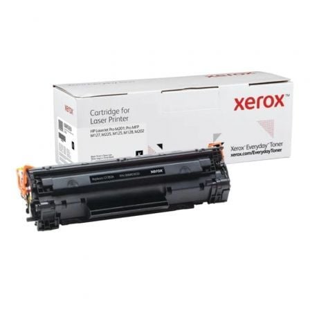 Tóner compatible Xerox 006R03650 compatible con HP CF283A/ 1500 páginas/ Negro - Frikibase