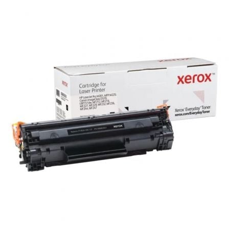 Tóner compatible Xerox 006R03651 compatible con HP CF283X/CRG-137/ 2200 páginas/ Negro - Frikibase