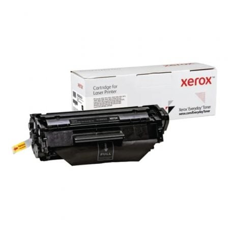 Tóner compatible Xerox 006R03659 compatible con HP Q2612A/CRG-104/FX-9/CRG-103/ 2000 páginas/ Negro - Frikibase