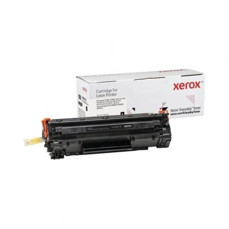 Tóner compatible Xerox 006R03708 compatible con HP CB435A/CB436A/CE285A/CRG-125/ 2000 páginas/ Negro - Frikibase