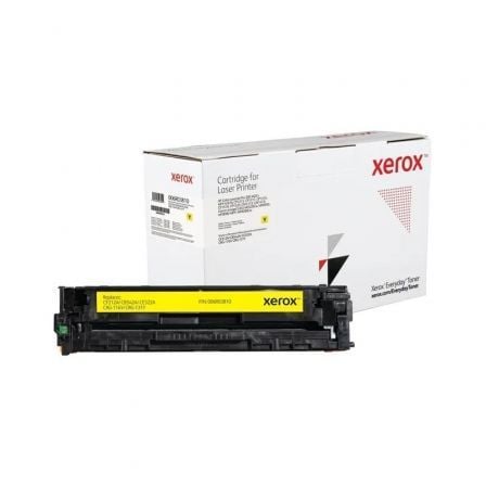 Tóner compatible Xerox 006R03810 compatible con HP CF212A/CB542A/CE322A/CRG-116Y/CRG-131Y/ 1800 páginas/ Amarillo - Frikibase