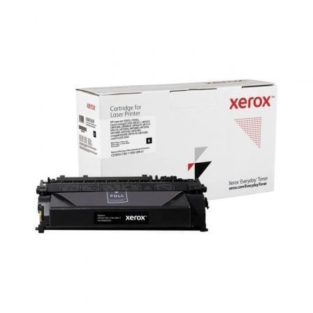 Tóner compatible Xerox 006R03839 compatible con HP CE505X/ CRG-119II/ GPR-41/ 6500 páginas/ Negro - Frikibase