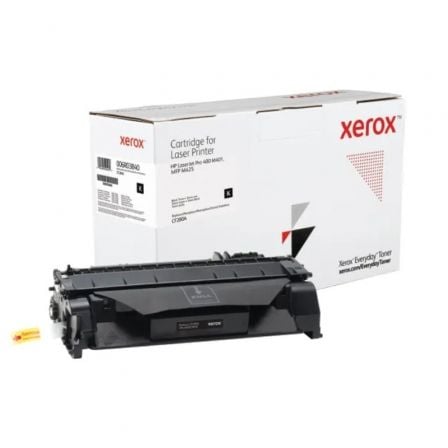 Tóner compatible Xerox 006R03840 compatible con HP CF280A/ 2700 páginas/ Negro - Frikibase