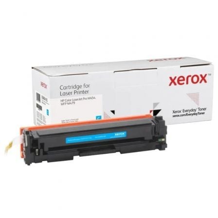 Tóner compatible Xerox 006R04185 compatible con HP W2031A/ 2100 páginas/ Cian - Frikibase