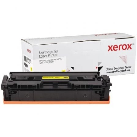 Tóner compatible Xerox 006R04186 compatible con HP W2032A/ 2100 páginas/ Amarillo - Frikibase